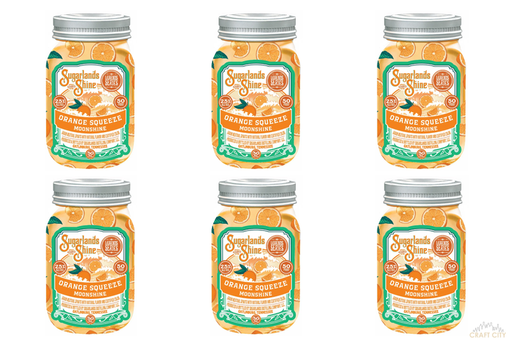 Buy Sugarlands Orange Squeeze Moonshine 50ml Mini Shot Online -Craft City
