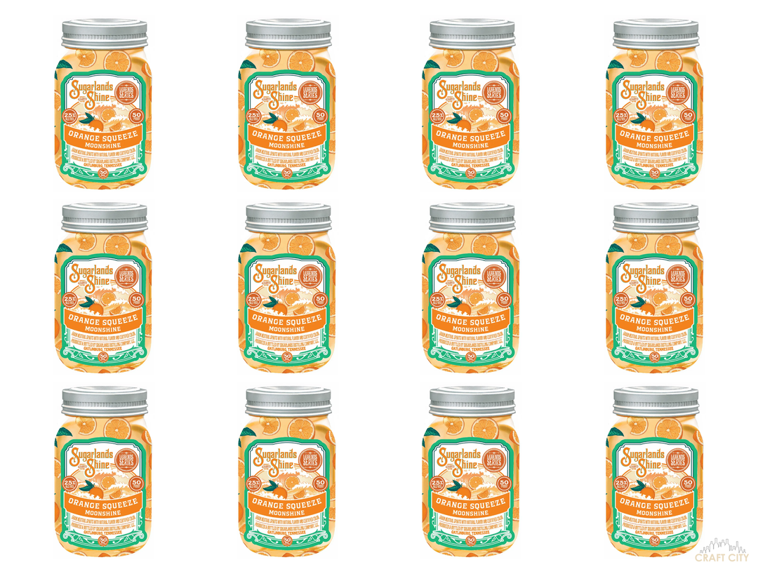 Buy Sugarlands Orange Squeeze Moonshine 50ml Mini Shot Online -Craft City