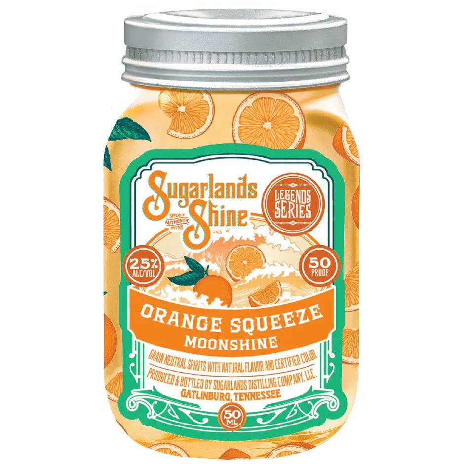 Buy Sugarlands Orange Squeeze Moonshine 50ml Mini Shot Online -Craft City