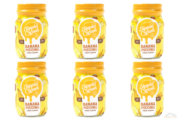 Buy Sugarlands Sippin' Cream Banana Pudding 50ml Mini Shot Online -Craft City