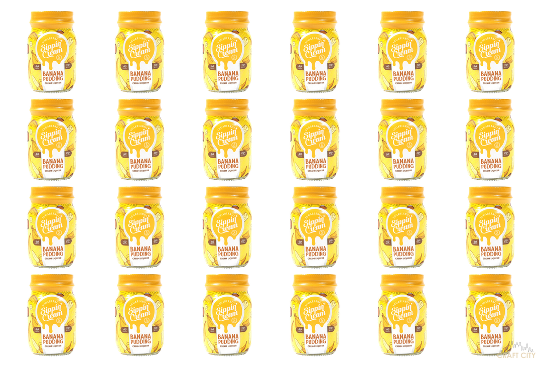 Buy Sugarlands Sippin' Cream Banana Pudding 50ml Mini Shot Online -Craft City