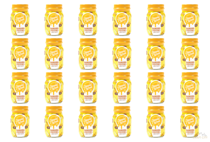 Buy Sugarlands Sippin' Cream Banana Pudding 50ml Mini Shot Online -Craft City