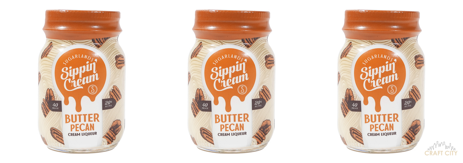 Buy Sugarlands Sippin' Cream Butter Pecan 50ml Mini Shot Online -Craft City