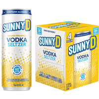Buy SunnyD Vodka Seltzer Orange Pineapple 4pk Online -Craft City