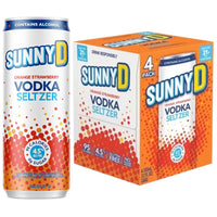 Buy SunnyD Vodka Seltzer Orange Strawbery 4pk Online -Craft City