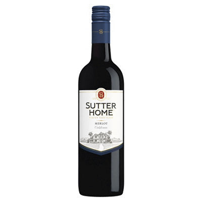 Buy Sutter Home Merlot California 750ML Online -Craft City