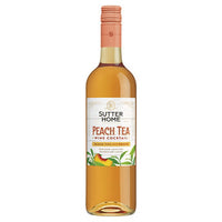 Buy Sutter Home Peach Tea Wine Cocktail Black Tea With Peach 750ML Online -Craft City