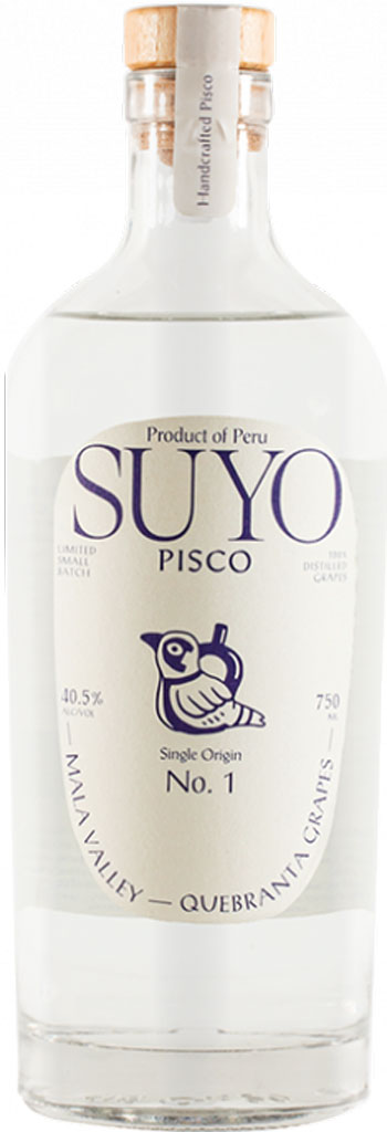 Suyo Pisco Pisco 'No. 1 - Quebranta'