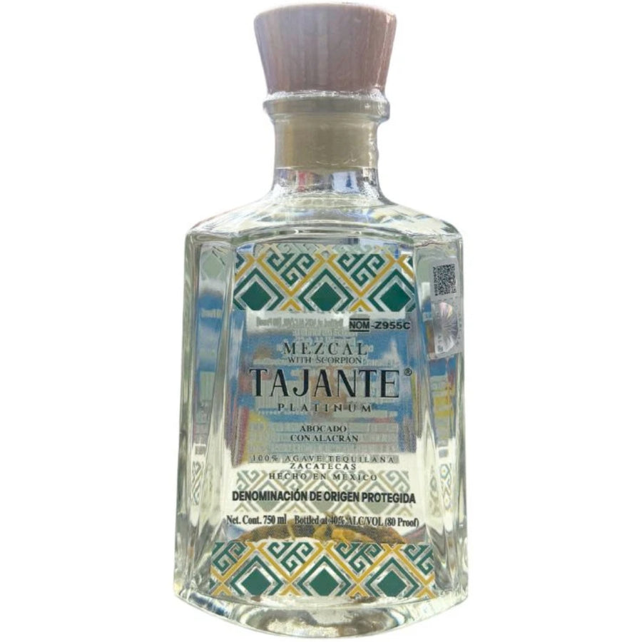 Buy Tajante Platinum Abocado Mezcal With Scorpion Online -Craft City