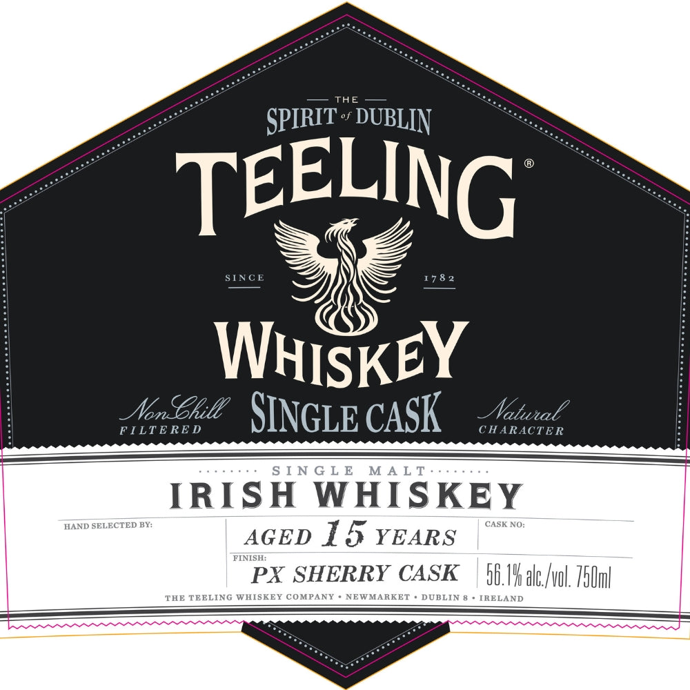 Buy Teeling 15 Year Old PX Sherry Single Cask Irish Whiskey Online -Craft City