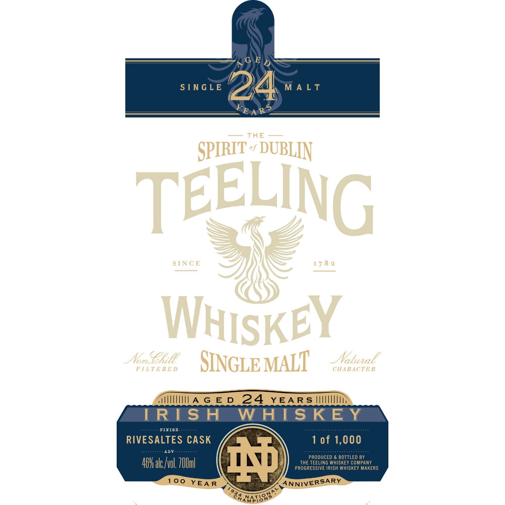 Buy Teeling 24 Year Old Rivesaltes Cask Finish Single Malt Online -Craft City