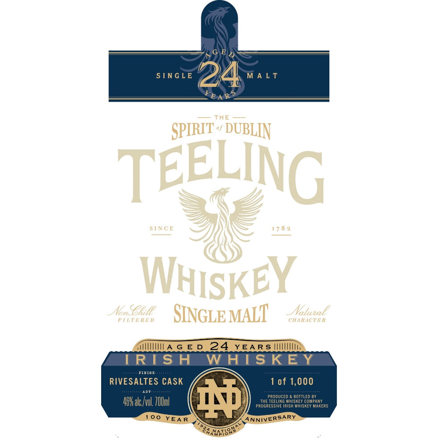 Buy Teeling 24 Year Old Rivesaltes Cask Finish Single Malt Online -Craft City