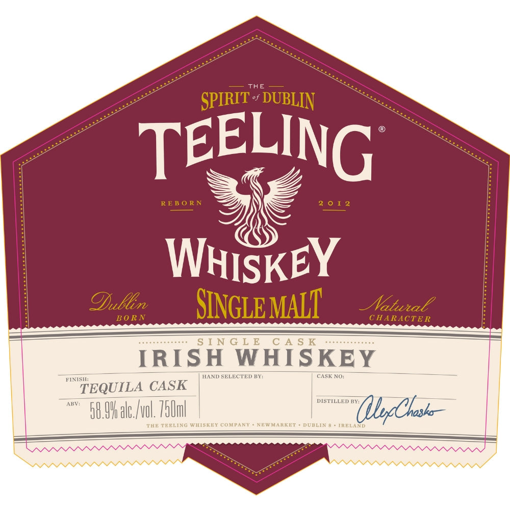 Buy Teeling Tequila Cask Finish Single Malt Irish Whiskey Online -Craft City