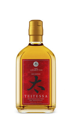 Buy Teitessa Single Grain Japanese Whisky Red Edition 25 Yr 80 750ML Online -Craft City