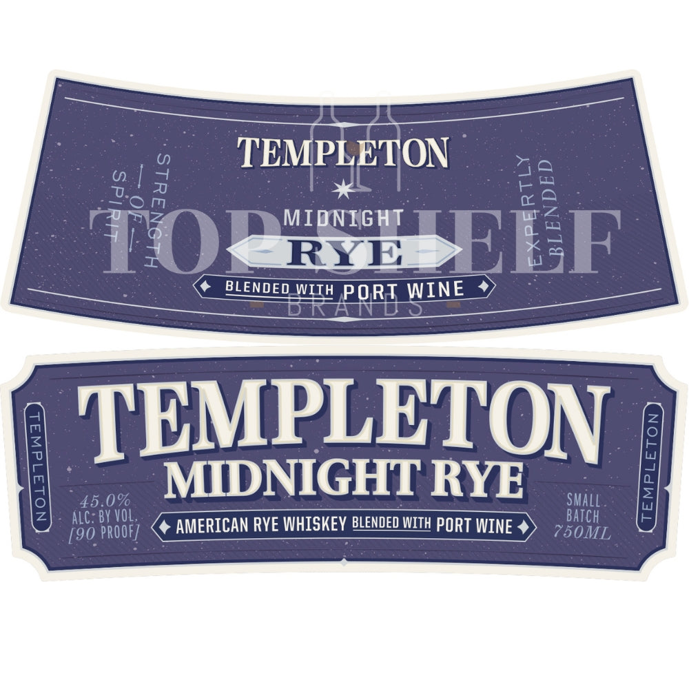 Buy Templeton Midnight Rye Blended with Port Wine Online -Craft City