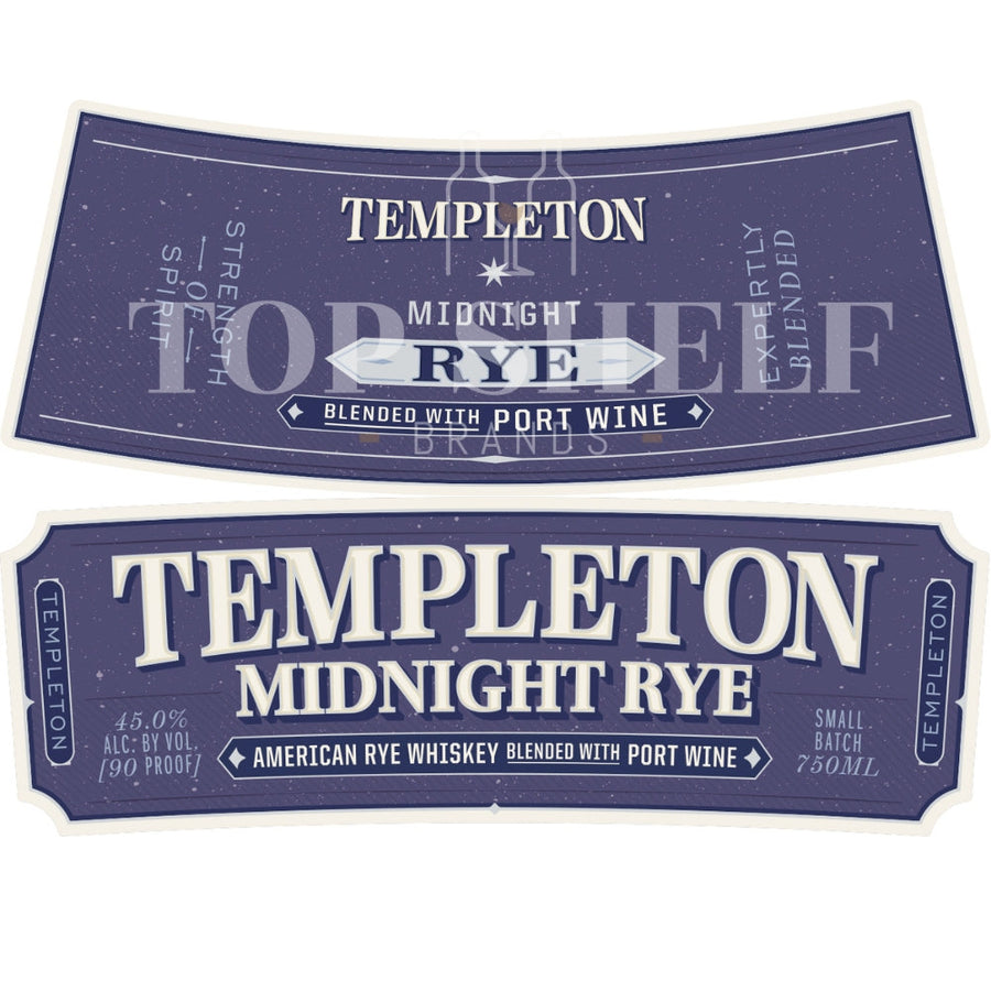 Buy Templeton Midnight Rye Blended with Port Wine Online -Craft City