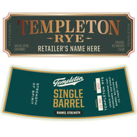 Buy Templeton Single Barrel Barrel Strength Rye Whiskey Online -Craft City