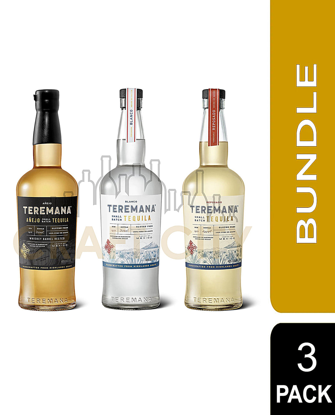 Buy Teremana Tequila 3pk Bundle Online -Craft City