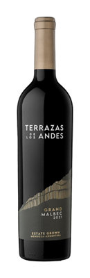 Buy Terrazas De Los Andes Malbec Grand Mendoza 2021 750ML Online -Craft City