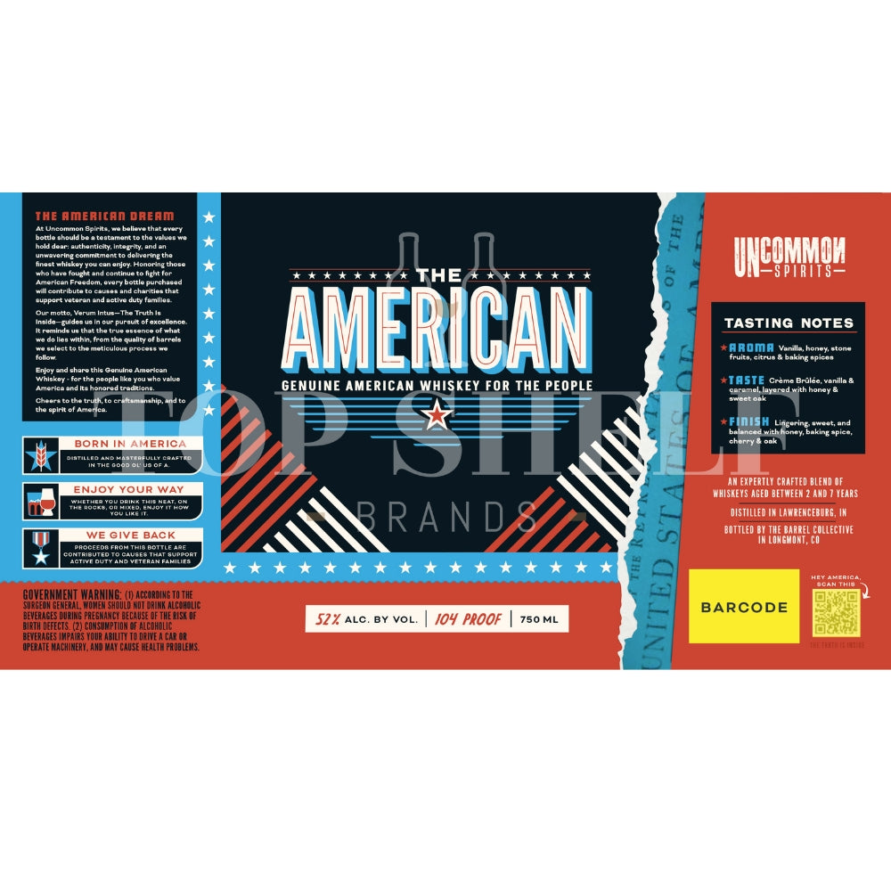 Buy The American Genuine American Whiskey Online -Craft City