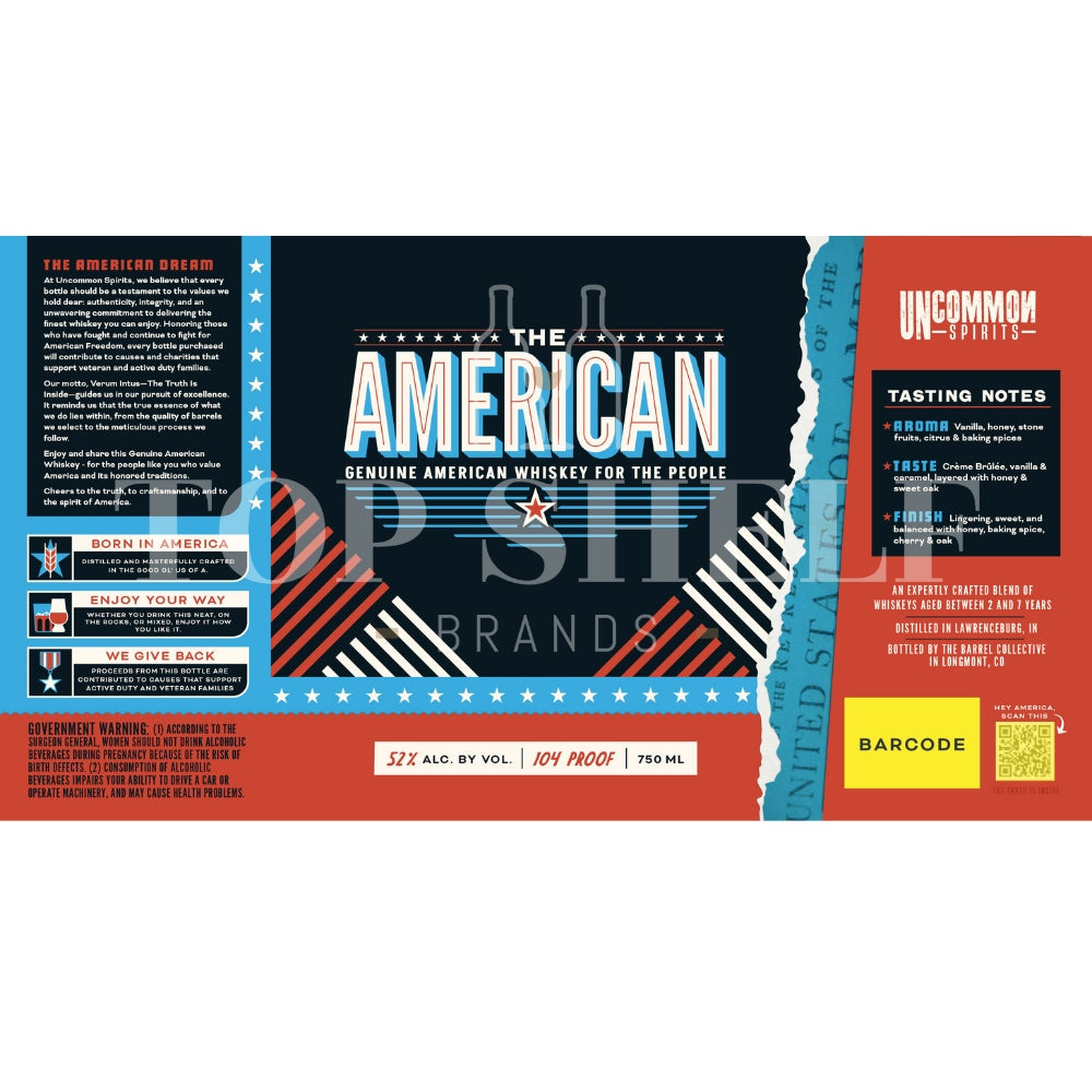 Buy The American Genuine American Whiskey Online -Craft City