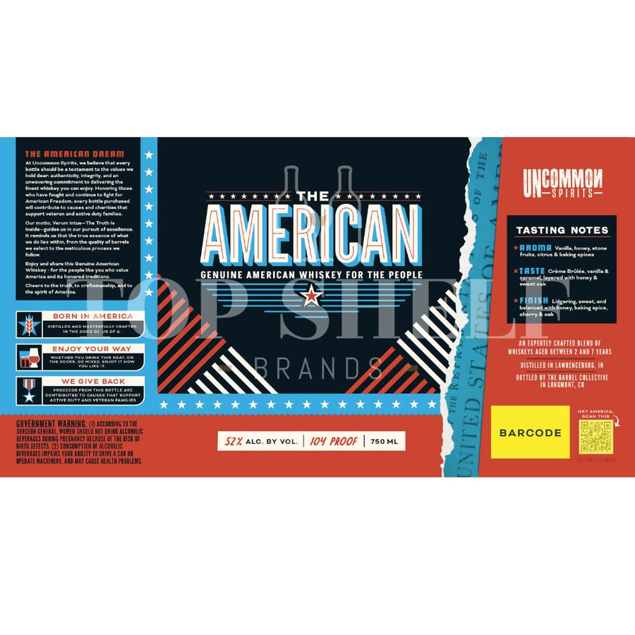 Buy The American Genuine American Whiskey Online -Craft City