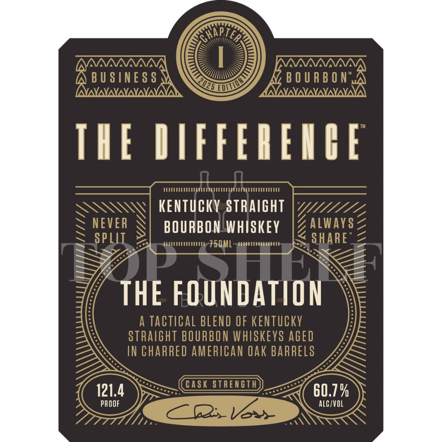 Buy The Difference Chapter 1: The Foundation Bourbon Online -Craft City