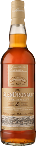 the glendronach single malt scotch whisky original aged 21 years 750ml