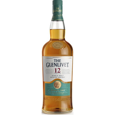Buy The Glenlivet Single Malt Scotch 12 Yr 80 No Carton 1L Online -Craft City