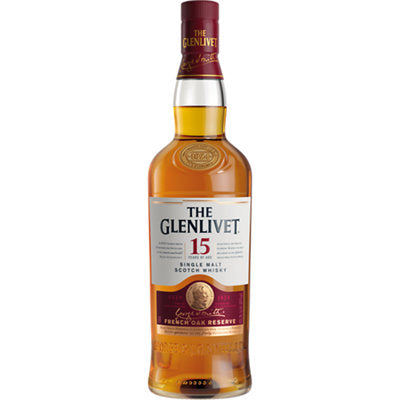 Buy The Glenlivet Single Malt Scotch The French Oak Reserve 15 Yr 80 With Carton 750ML Online -Craft City