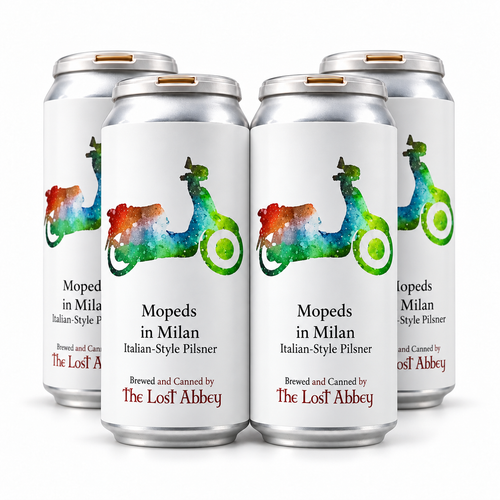 Buy The Lost Abbey Mopeds in Milan Italian-Style Pilsner 4PK 16oz Cans Online -Craft City