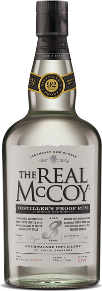 Buy The Real Mccoy Rum 3YR 92 750ML Online -Craft City