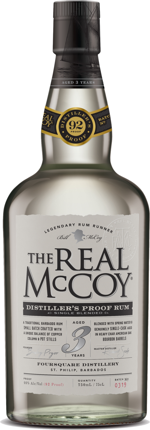 Buy The Real Mccoy Rum 3YR 92 750ML Online -Craft City