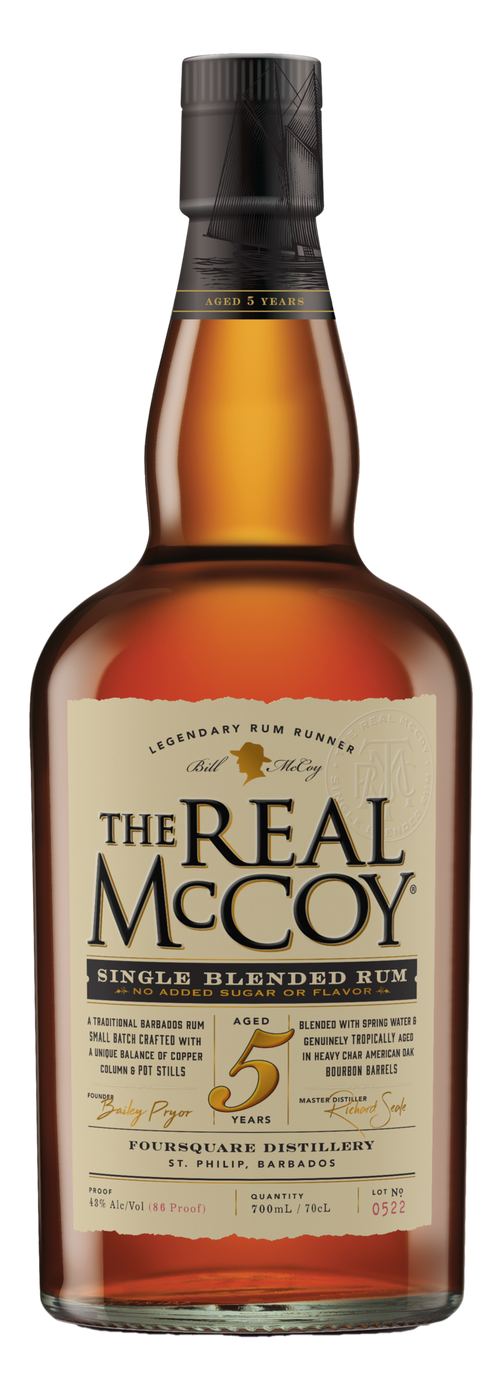 Buy The Real Mccoy Rum 5YR 86 700ML Online -Craft City