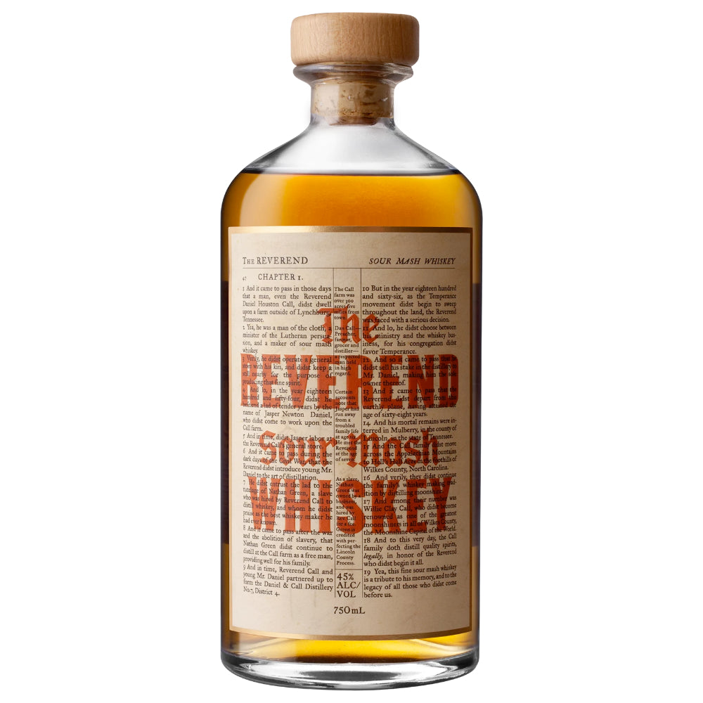 Buy The Reverend Sour Mash Whiskey Online -Craft City