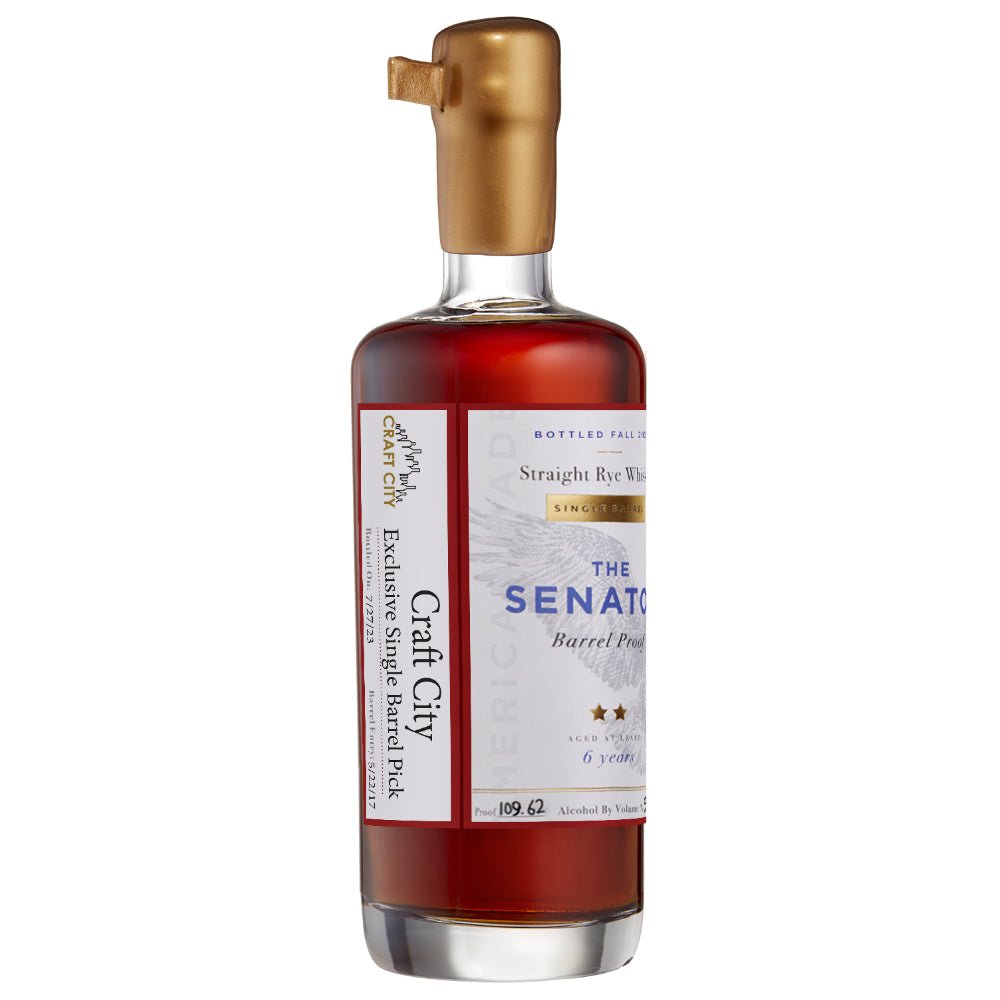 Buy The Senator Exclusive Single Barrel Pick by “Craft City” Online -Craft City