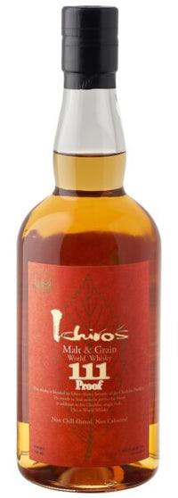 Buy The Chichibu Distillery Whisky, 'Ichiro's Malt & Grain - 111 Proof' Online -Craft City