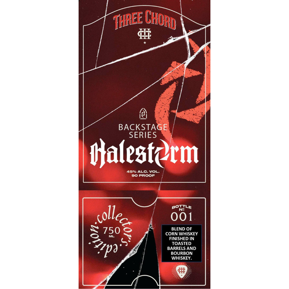 Buy Three Chord Halestorm Blend of Corn Whiskey Online -Craft City