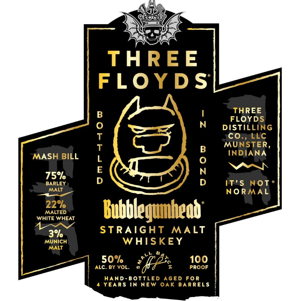 Buy Three Floyds Bottled in Bond Bubblegumhead Straight Malt Whiskey Online -Craft City
