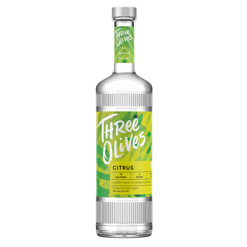 Buy Three Olives Vodka Citrus New Pack 1L Online -Craft City