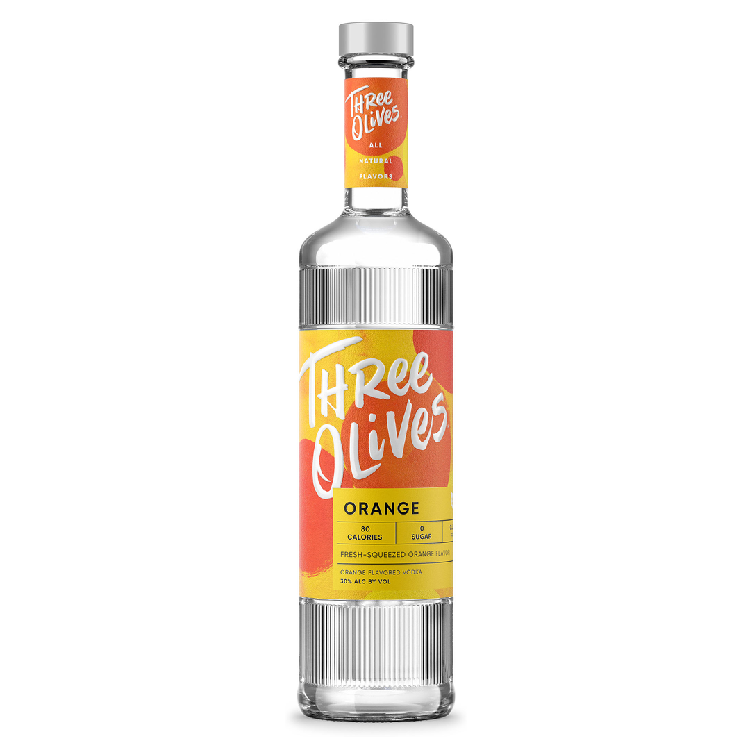 Buy Three Olives Vodka Orange New Pack 750ML Online -Craft City