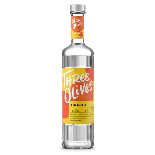 Buy Three Olives Vodka Orange New Pack 750ML Online -Craft City