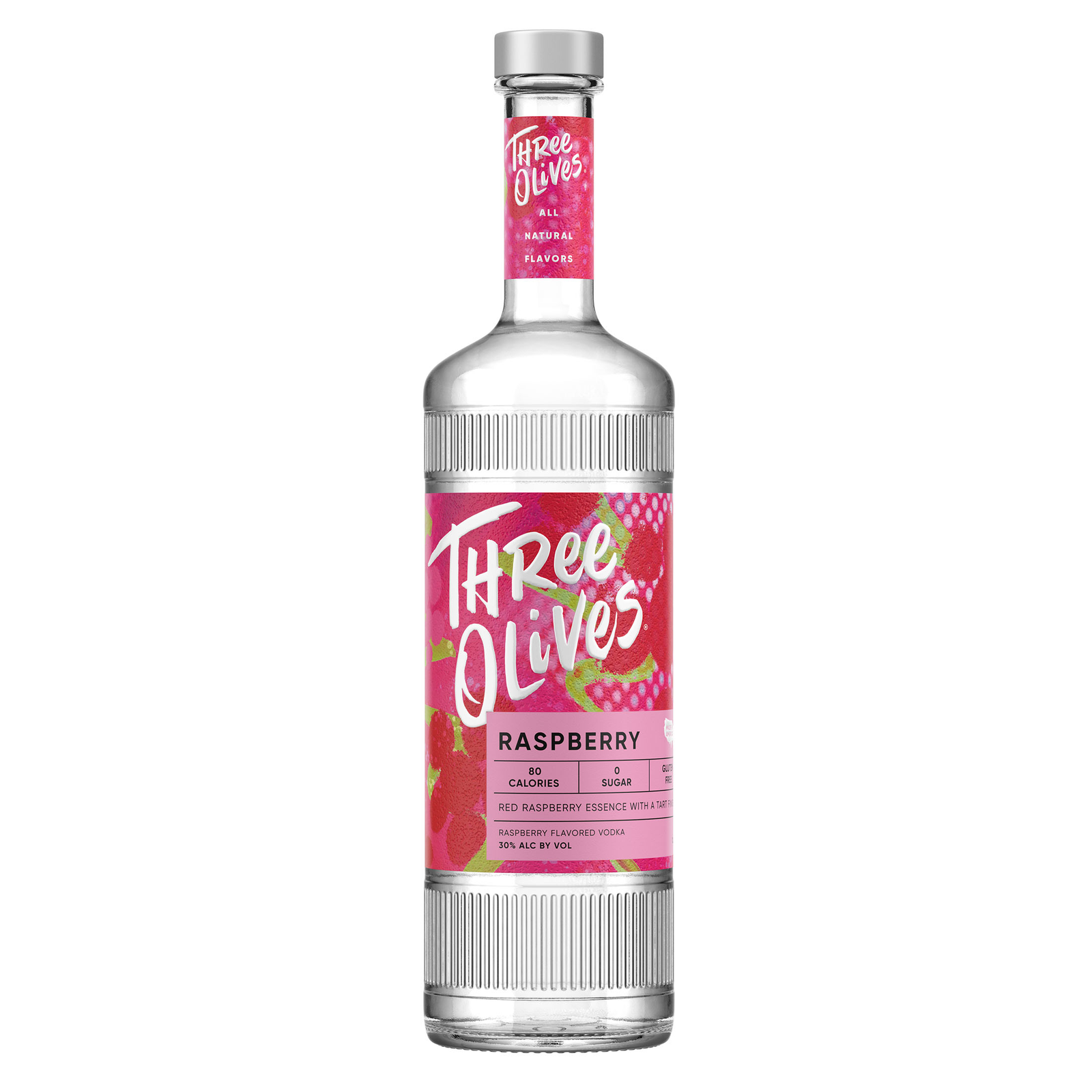 Buy Three Olives Vodka Raspberry New Pack 1L Online -Craft City