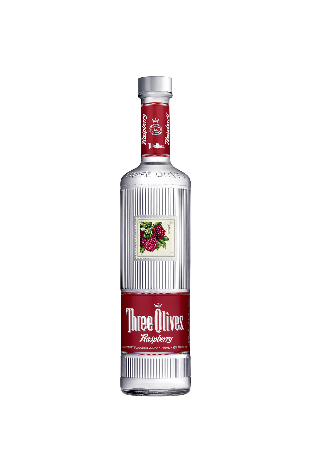 Buy Three Olives Vodka Raspberry New Pack 750ML Online -Craft City