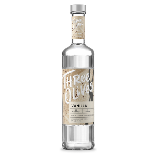 Buy Three Olives Vodka Vanilla New Pack 750ML Online -Craft City