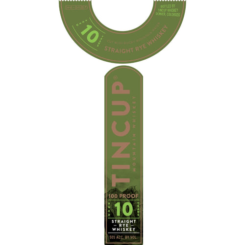 Buy Tincup 10 Year Old Straight Rye Whiskey Online -Craft City