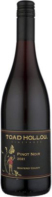 Buy Toad Hollow Pinot Noir Monterey County 2021 750ML Online -Craft City