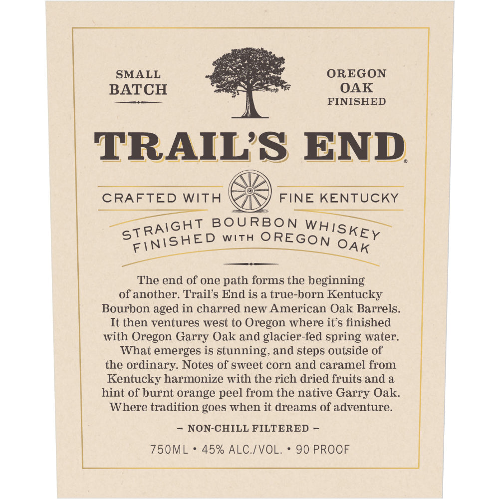 Buy Trailôs End Straight Bourbon Finished With Oregon Oak Online -Craft City