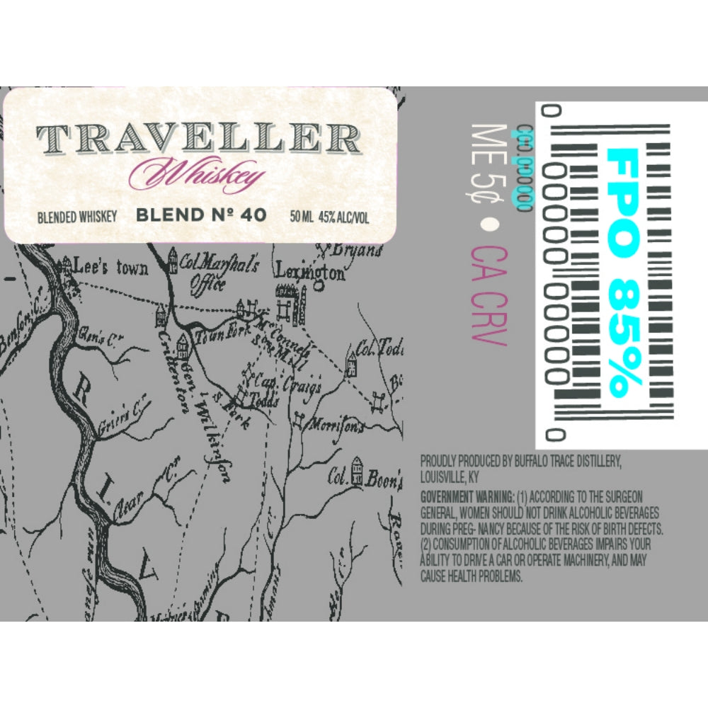 Buy Traveller Whiskey by Chris Stapleton & Buffalo Trace 50ml Online -Craft City