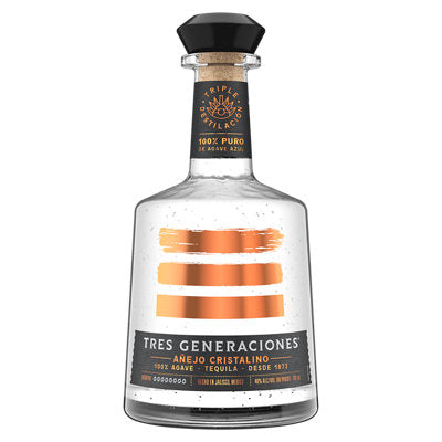 Buy Tres Generaciones Tequila Anejo Cristalino 80 750ML Online -Craft City